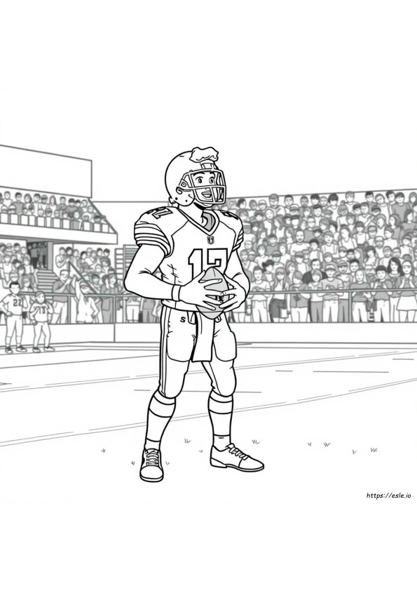 Christian Mccaffrey Gambar Mewarnai
