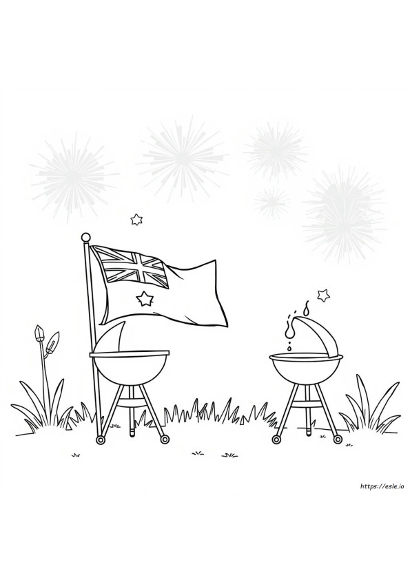 Australia Day Colouring In Printable