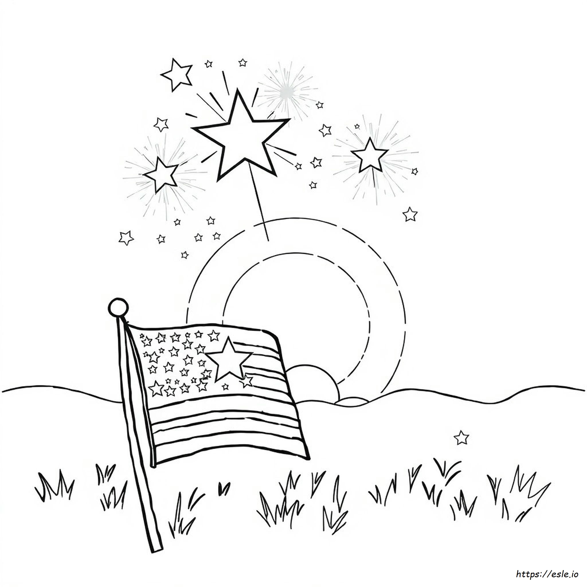 Printable 4Th Of July Coloring Pages