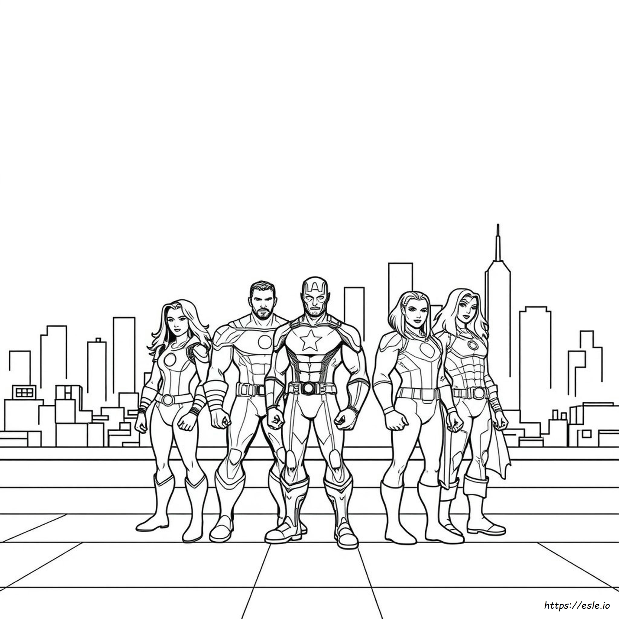 Free Avengers Coloring Pages To Print
