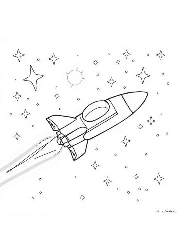 Desenhos De Espaço Para Colorir Grátis