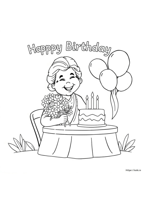 Selamat Ulang Tahun Nana Halaman Mewarnai
