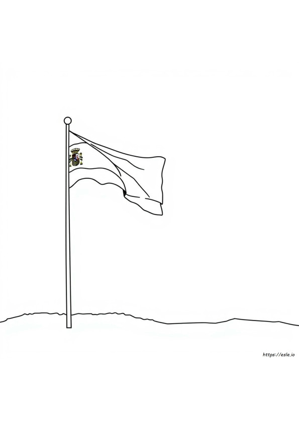 Spanish Flag Colouring