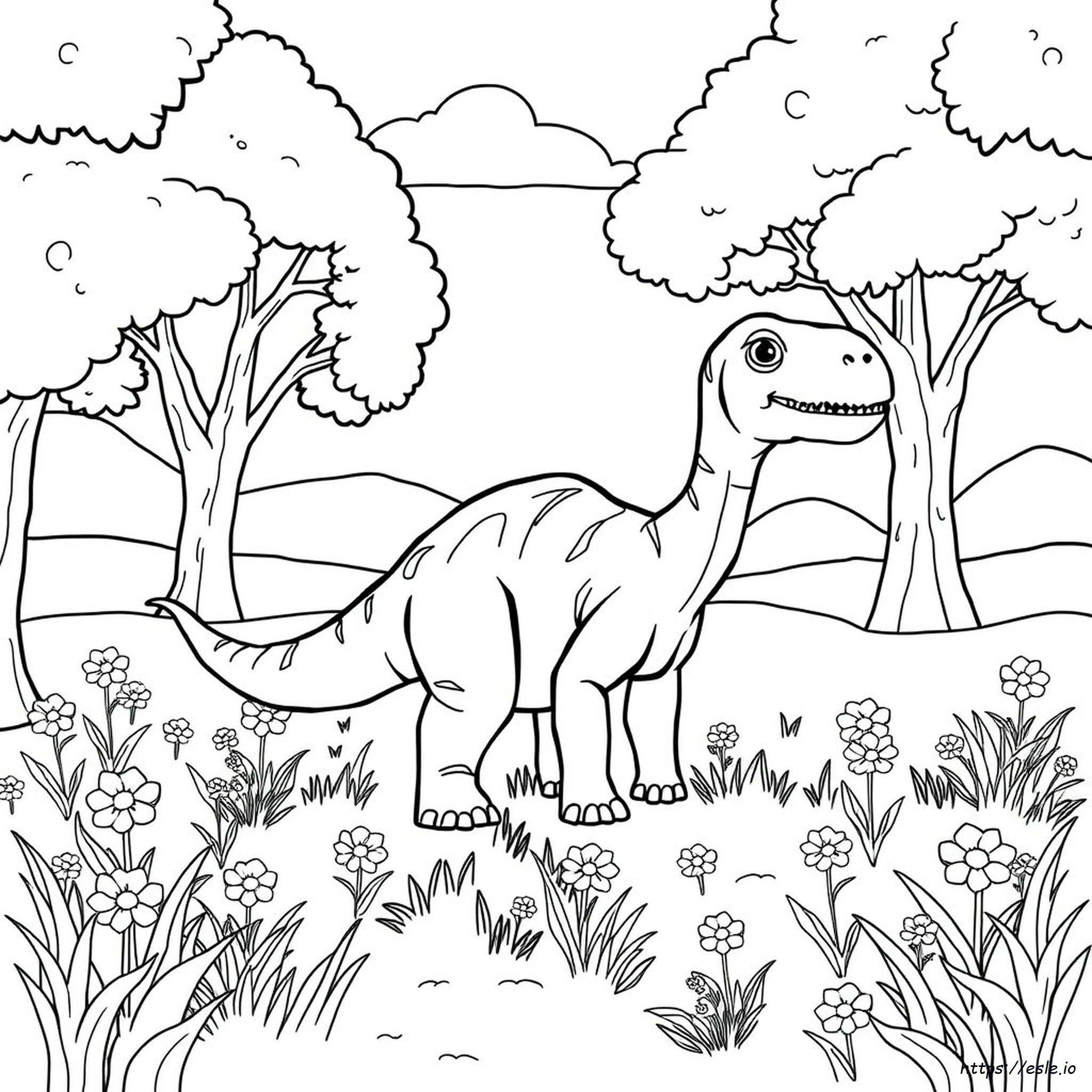 Free Printable Dinosaur Coloring Pages For Preschoolers