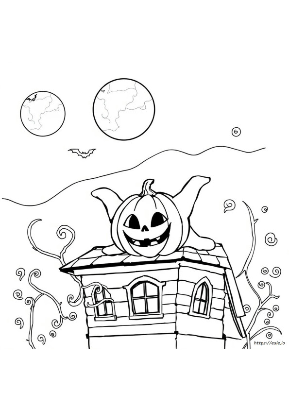 Halaman Mewarnai Halloween Gratis Tpt