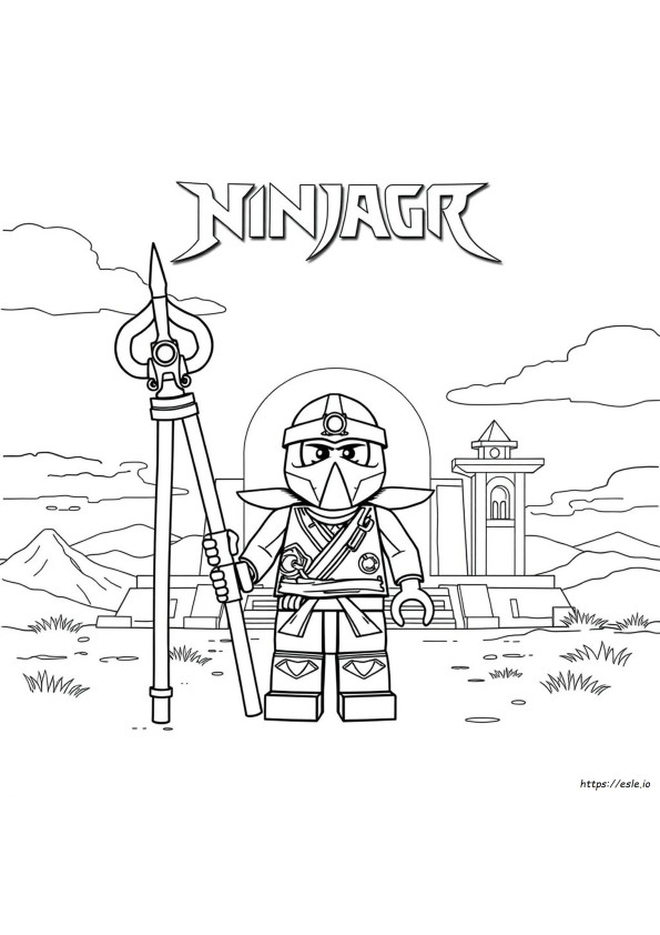 Gamabar Mewarnai Garmadon Ninjago