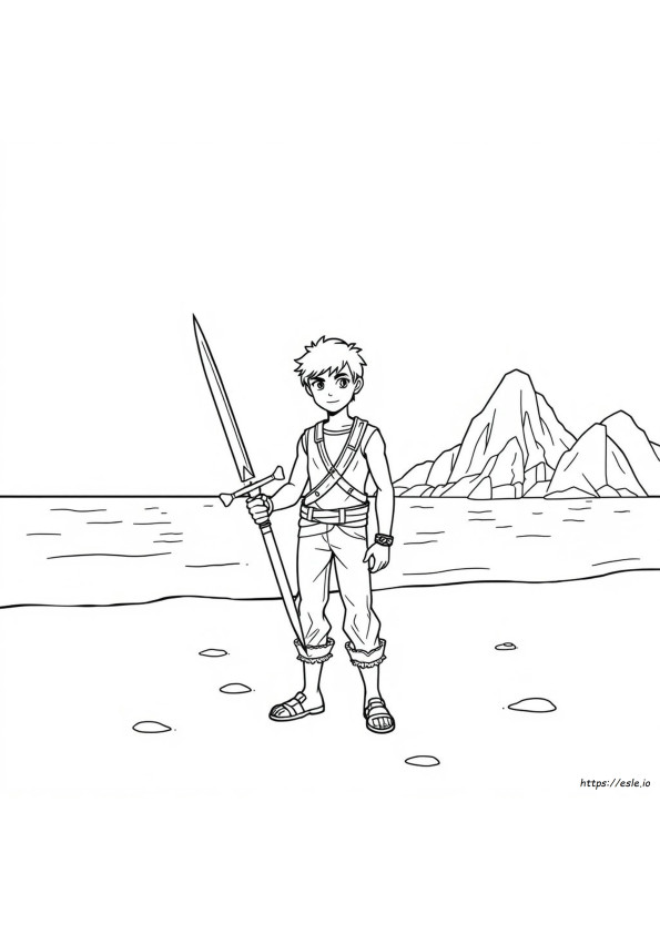 Percy Jackson Halaman Mewarnai Pdf