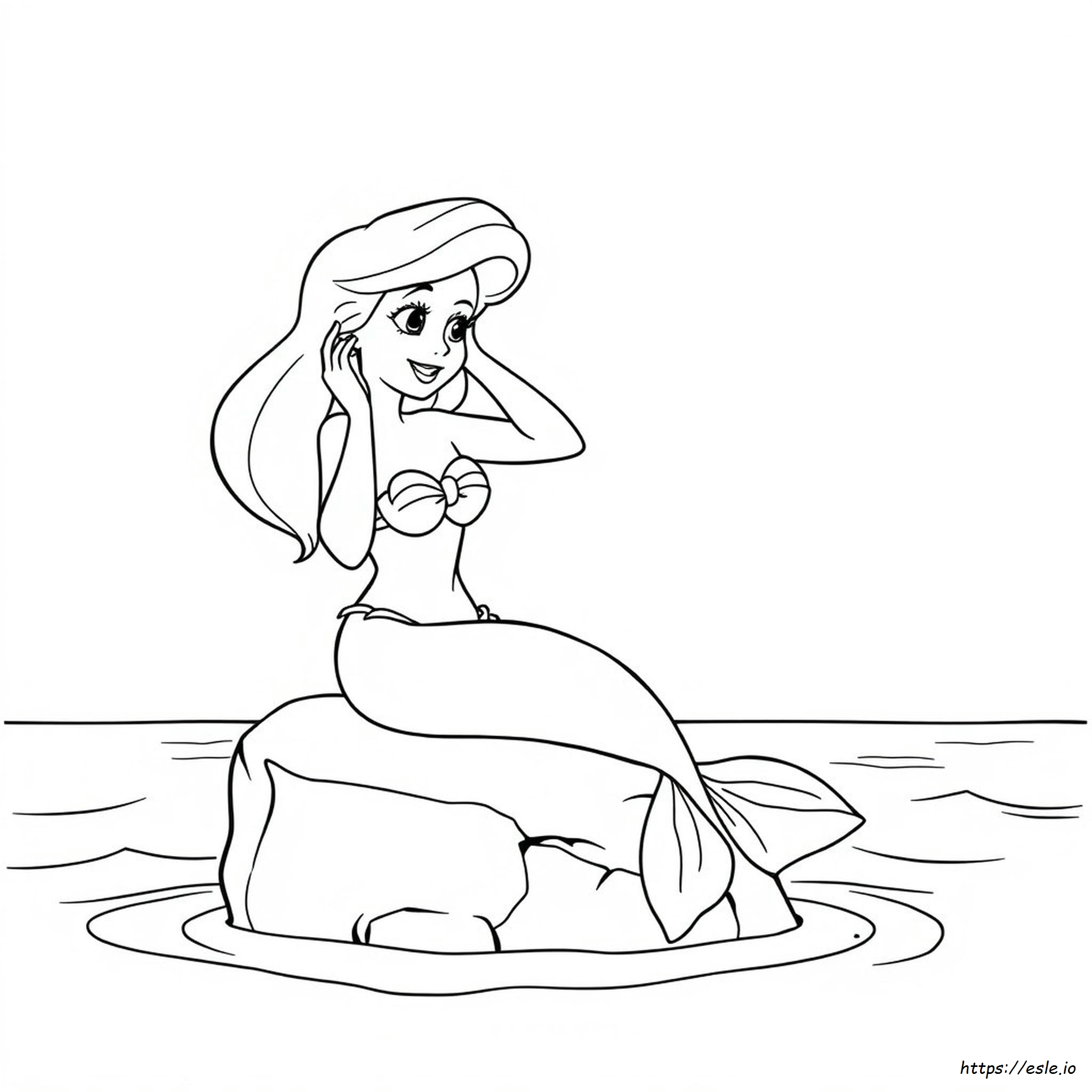 Ariel Da Colorare