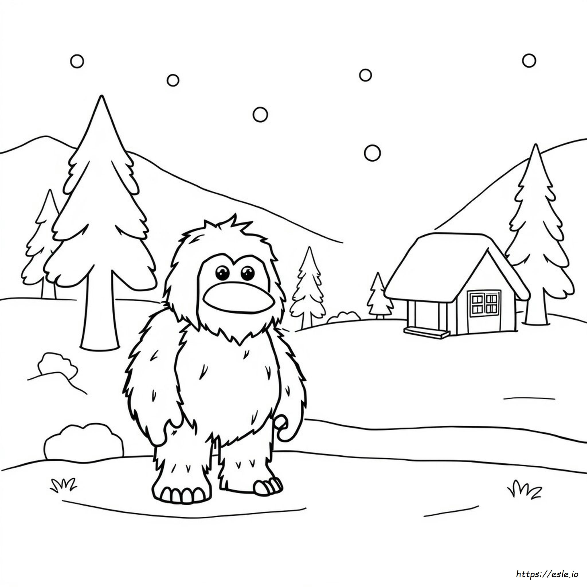 Blox Fruits Coloring Pages Yeti