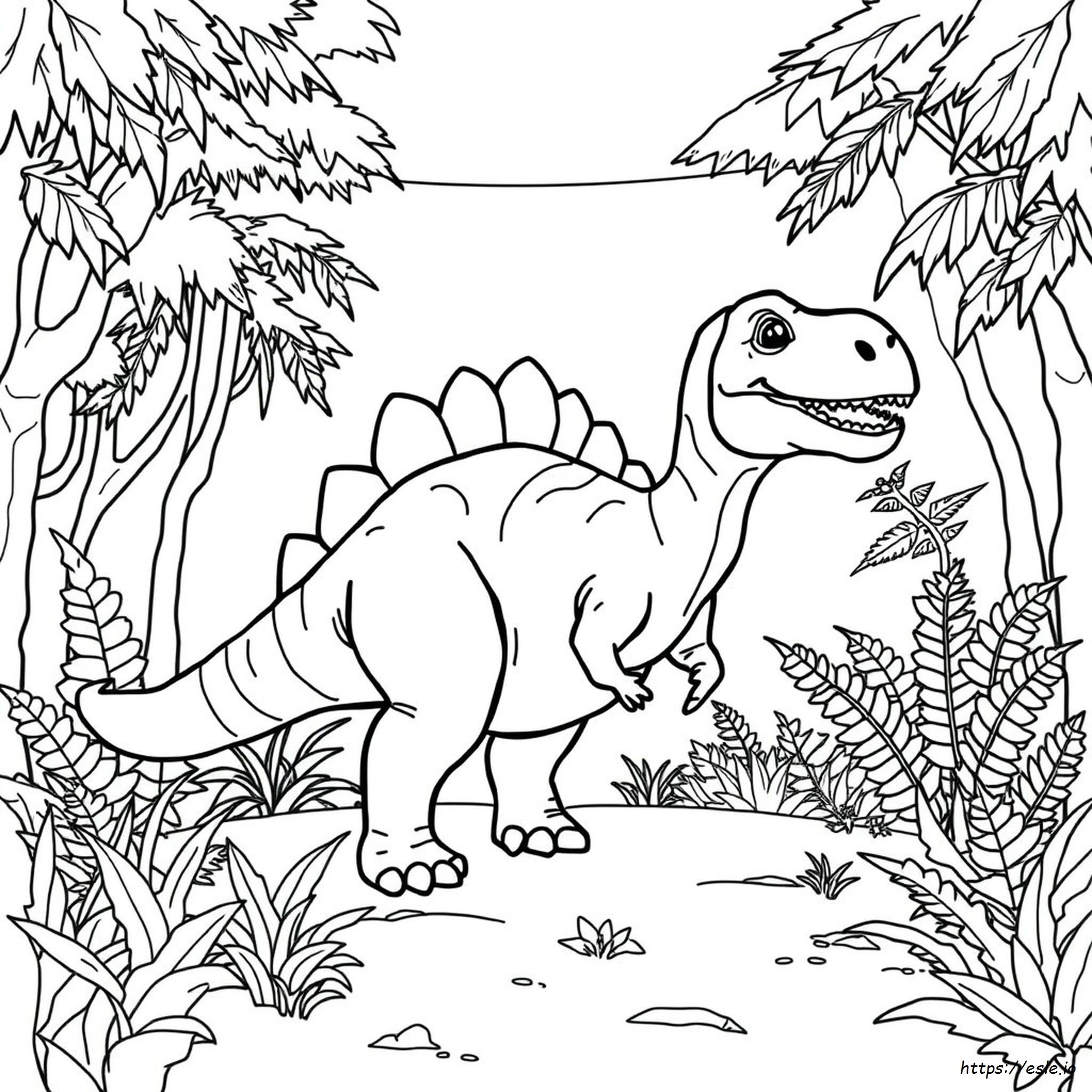 Dinosaurukset Tulostettavat Värityskuvat