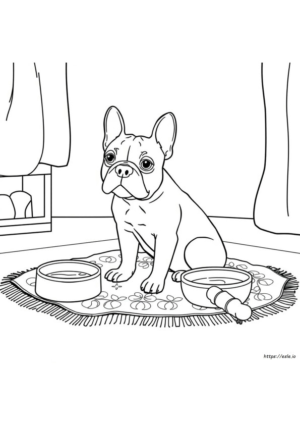 Páginas Para Colorear De Bulldog Francés Imprimibles Gratis