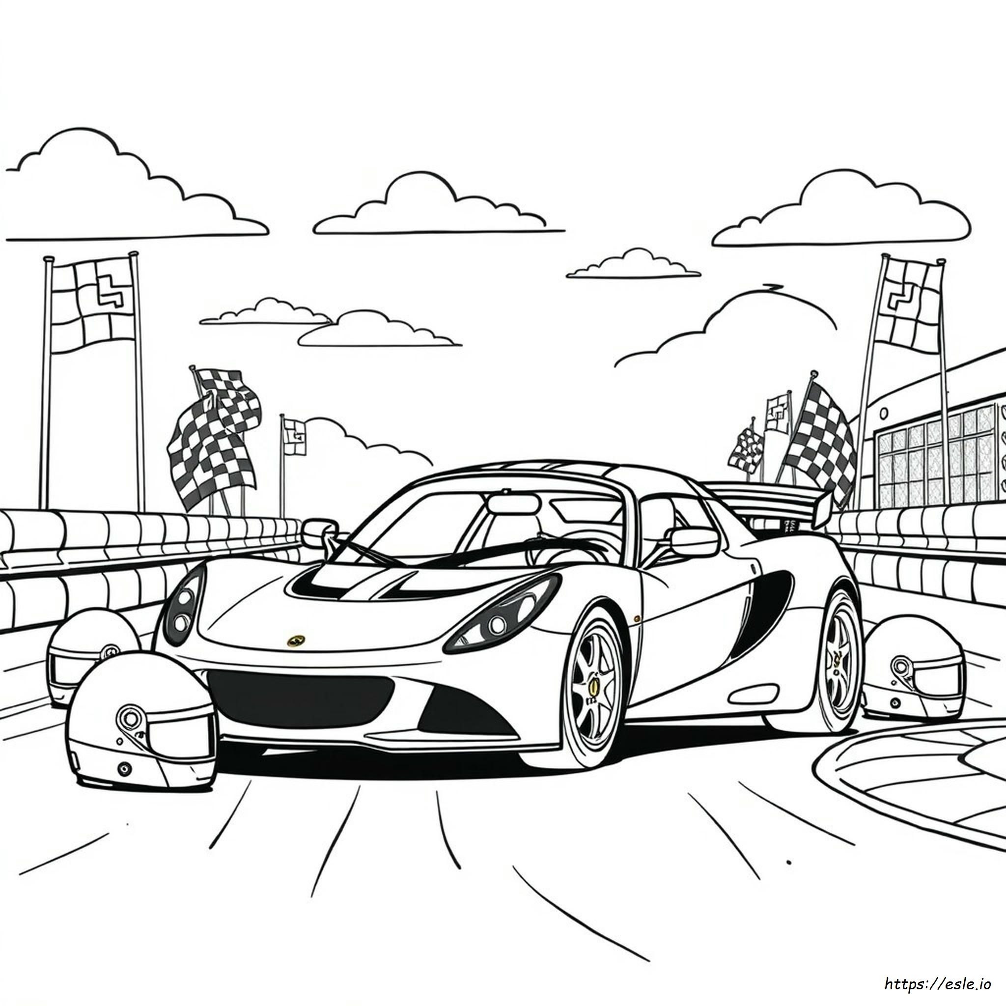 Lotus Elise Da Colorare