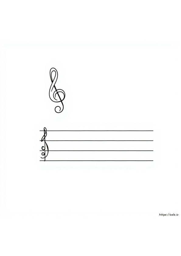 Notasi Musik Mewarnai