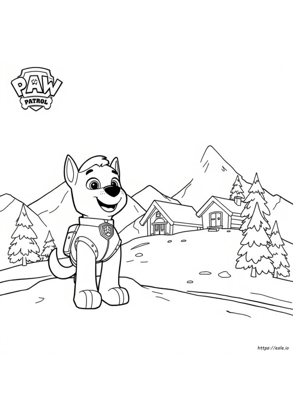 Paw Patrol Mewarnai Everest