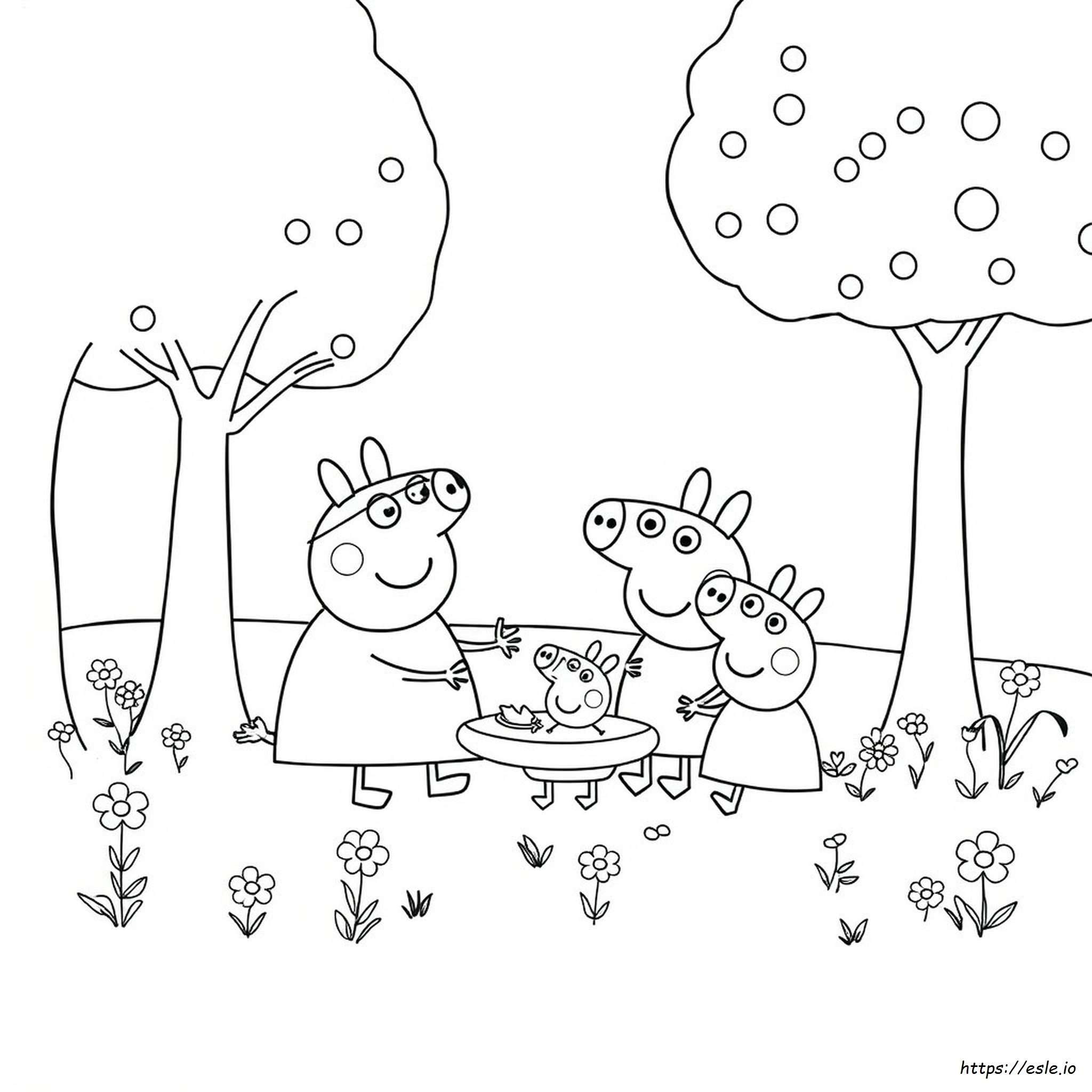 Peppa Pigcoloring Pages