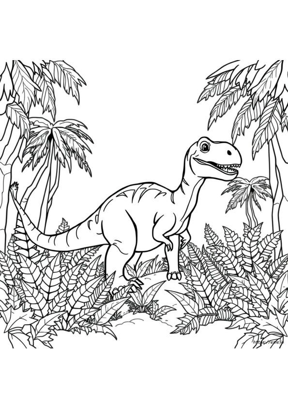 Dinosaurios Realistas Para Colorir Em Pdf