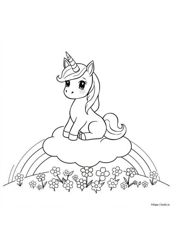 Caticorn Colouring Pages