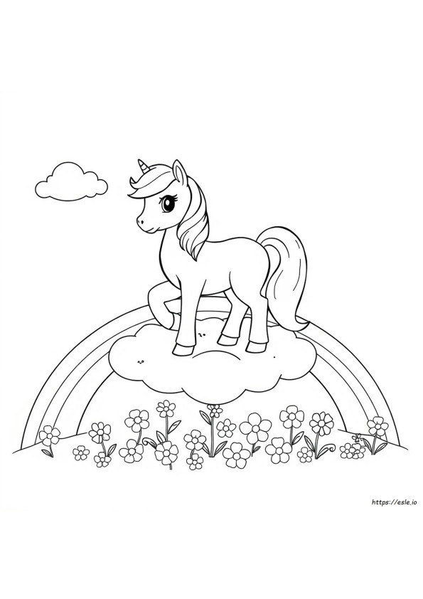 Print Pony Coloring Page