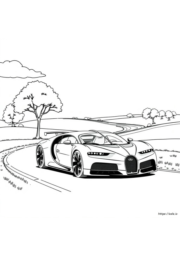 Bugatti Vision Gt Színező Oldalak