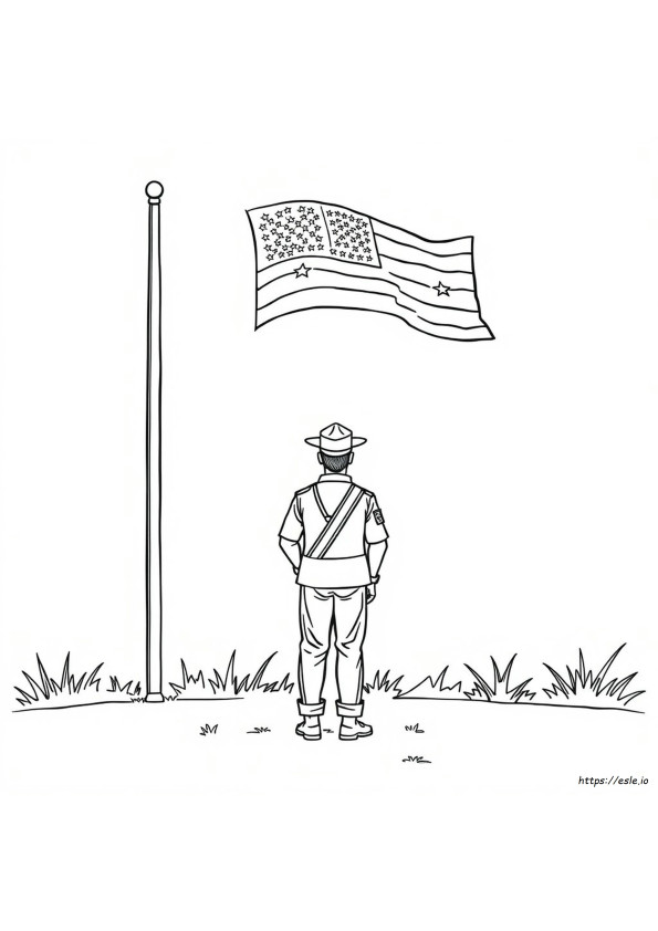 Mudah Hari Veteran Gambar Mewarnai