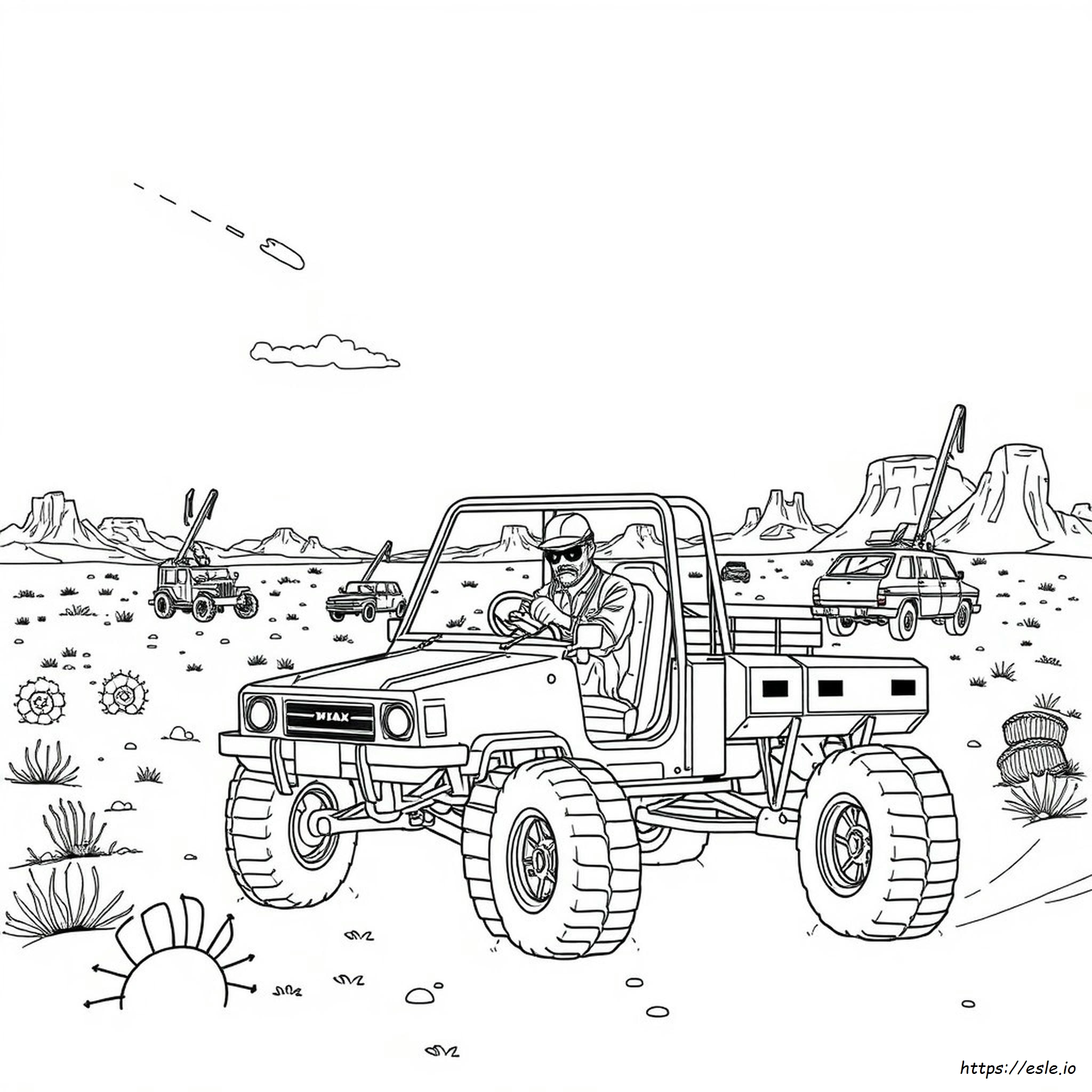 Mad Max Da Colorare