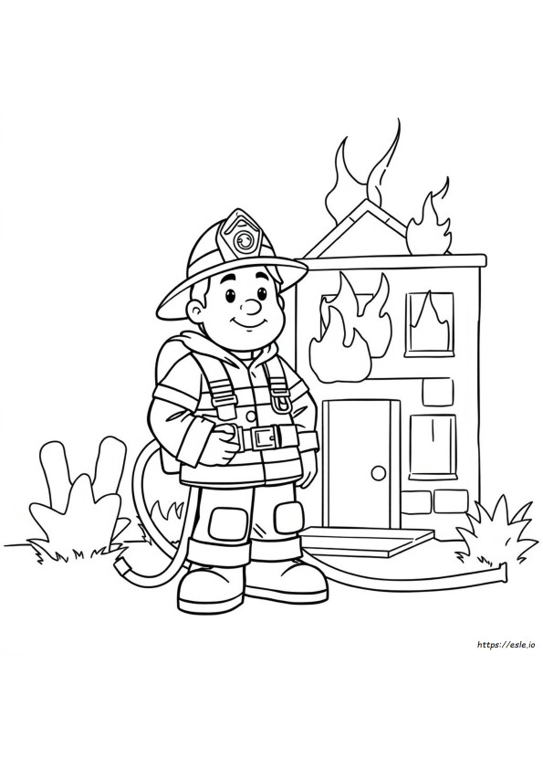 Feuerwehrmann Sam Ausmalbilder