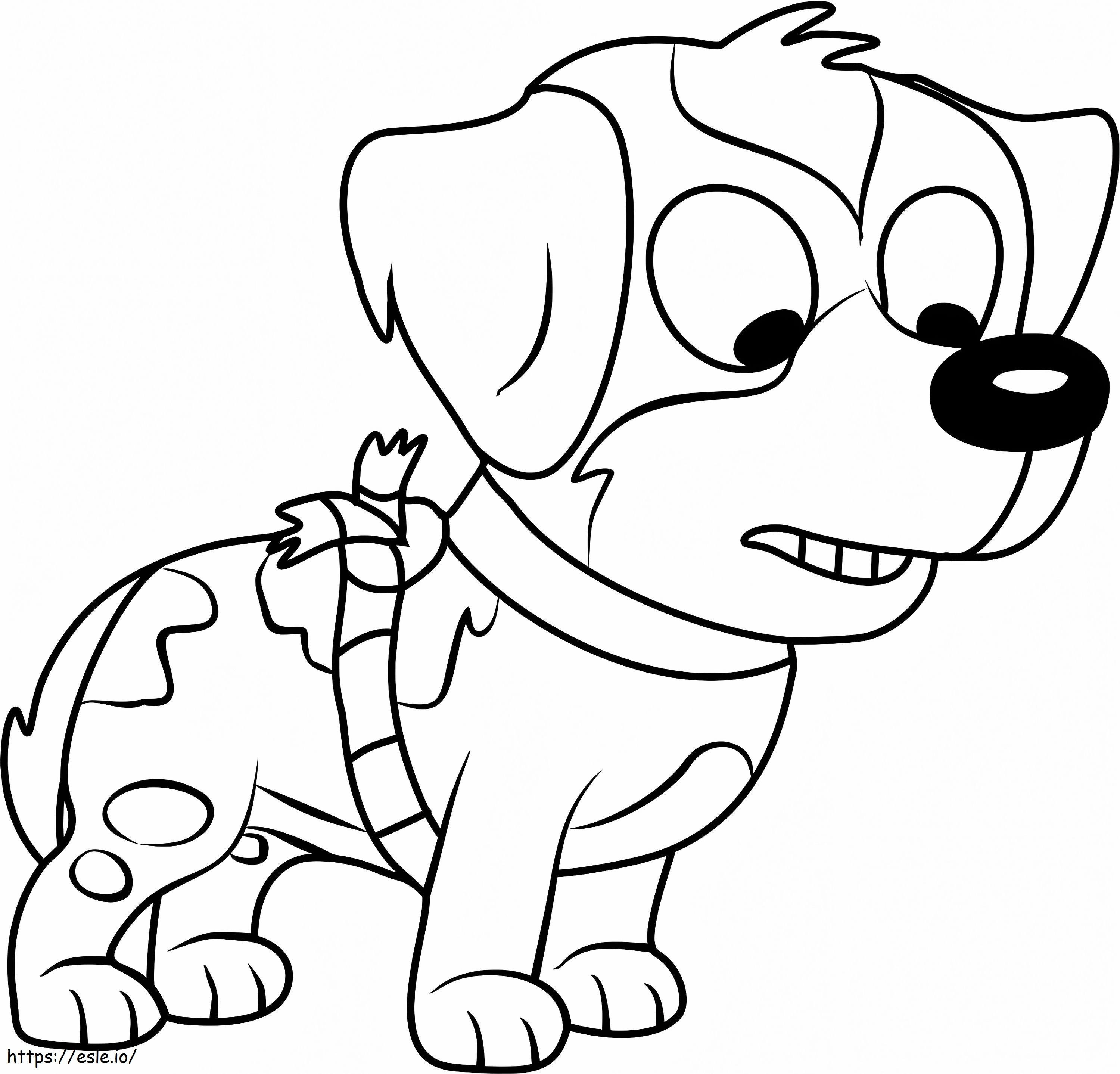 Sweetie From Pound Puppies coloring page