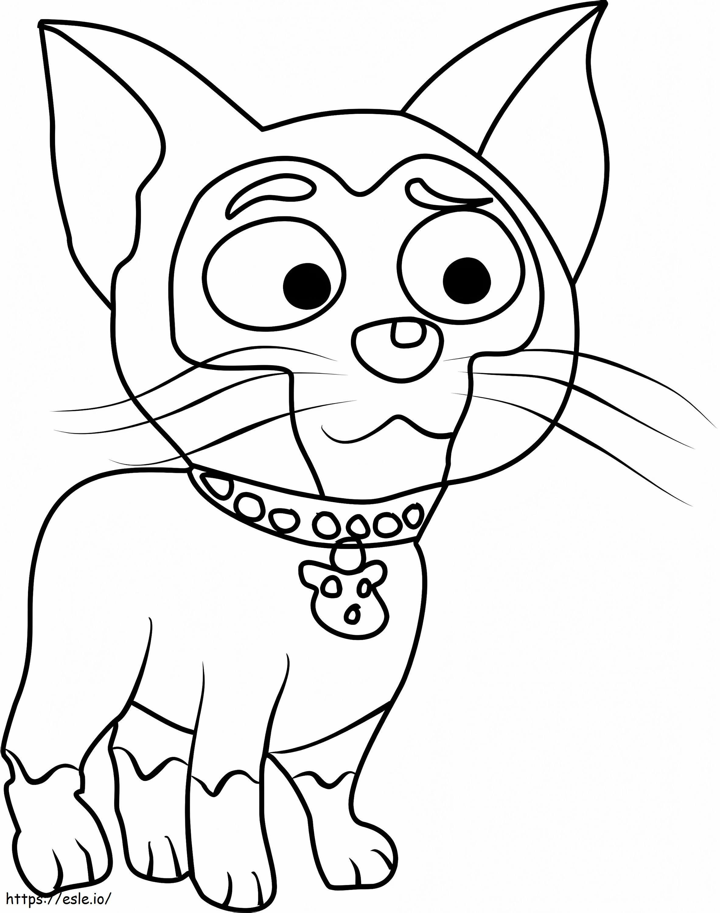 Squeak From Pound Puppies coloring page