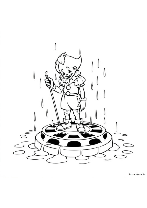 Pennywise Gambar Mewarnai Pdf