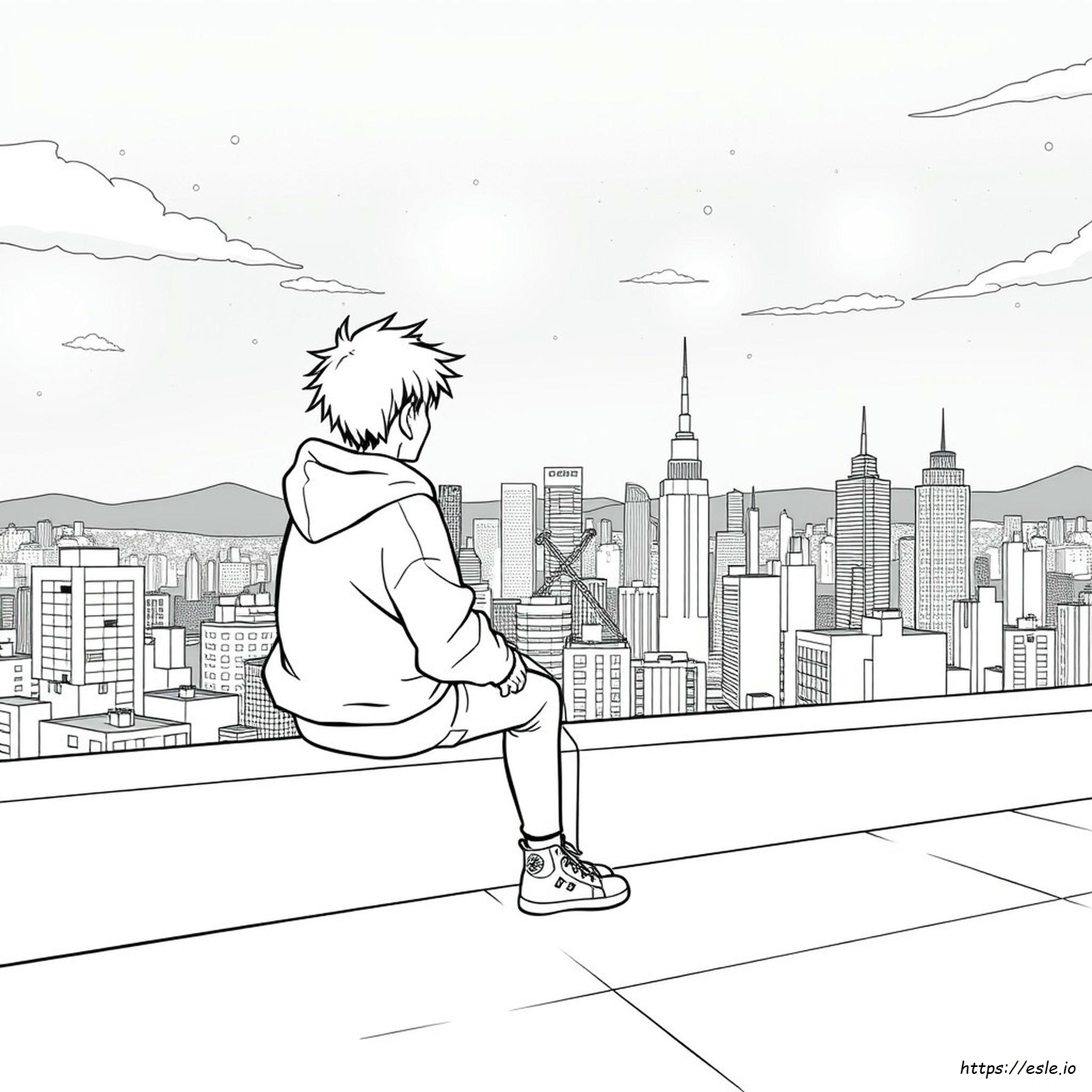 Manga Da Colorare Fantastico