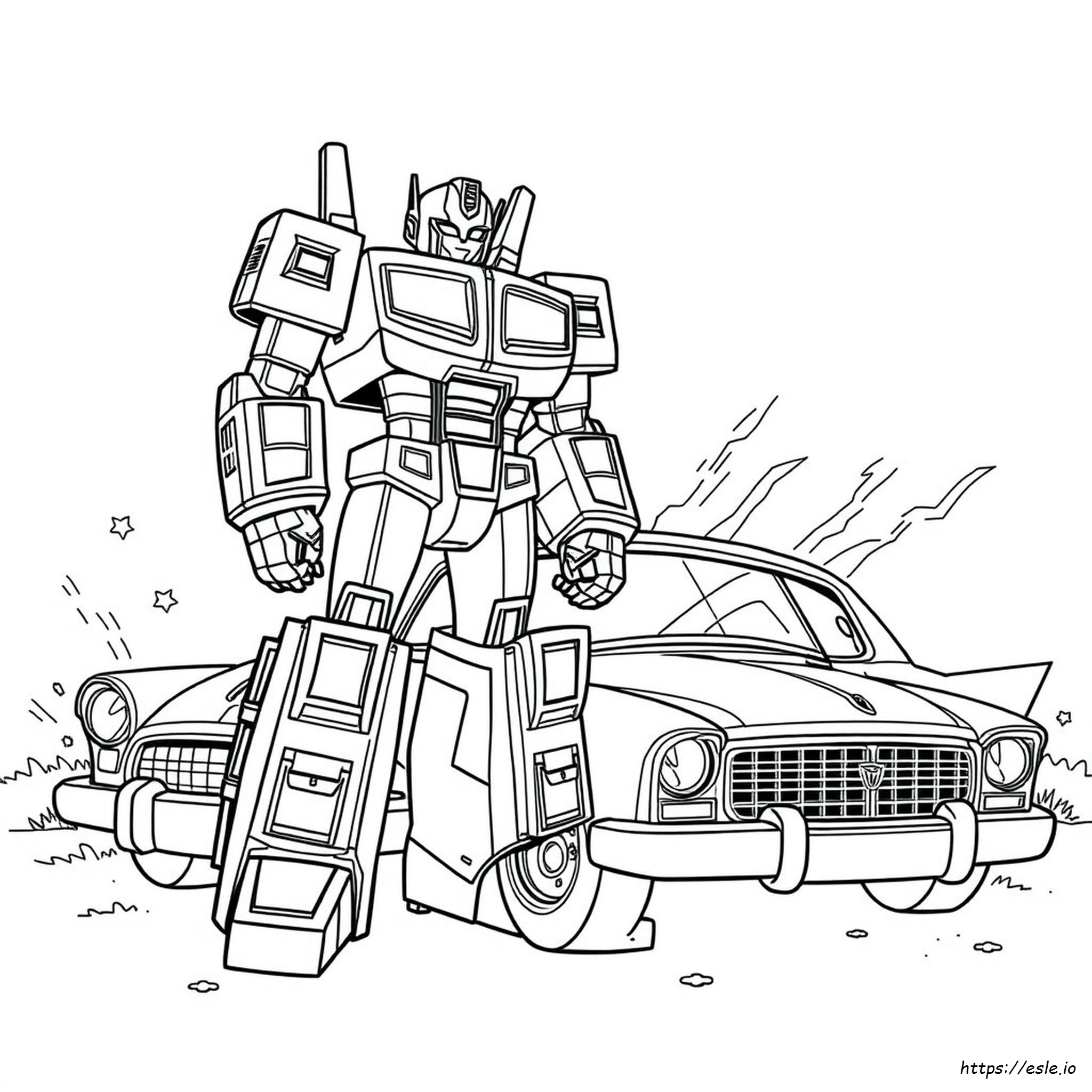 Wheeljack Transformers Ausmalbilder