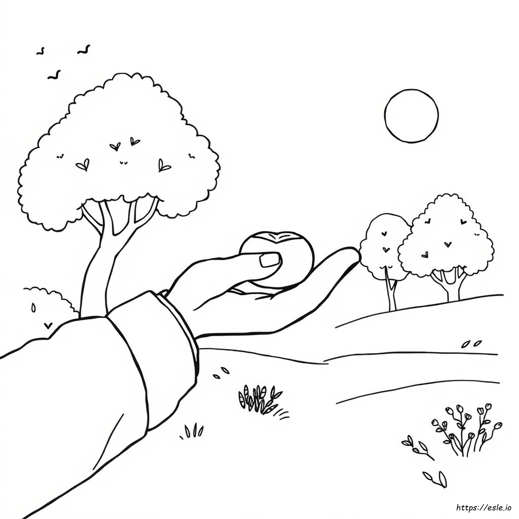 Coloring Pages On Giving