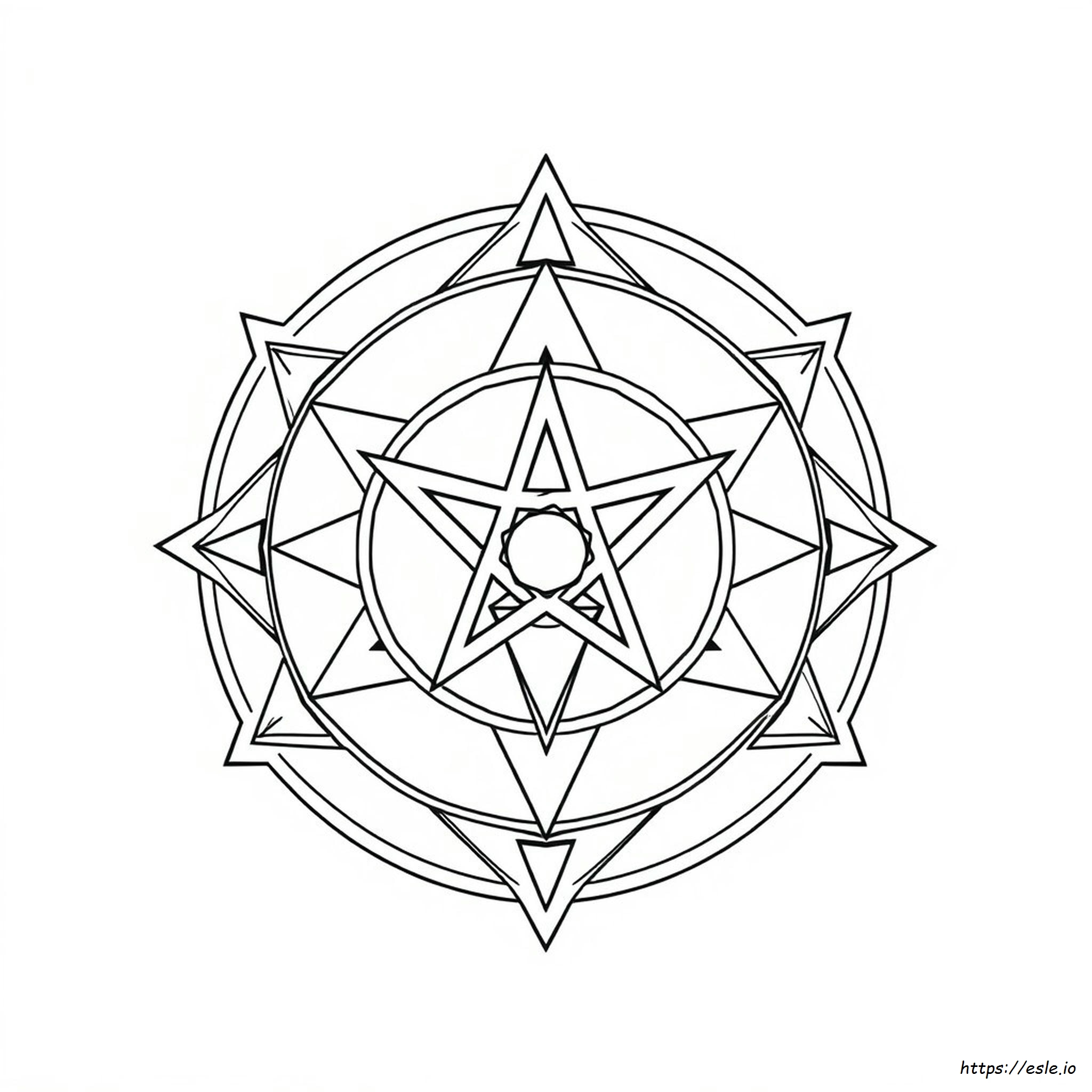 Geometria Sacra Da Colorare