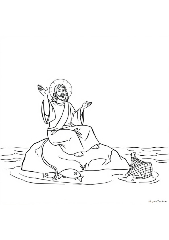 Colouring Jesus