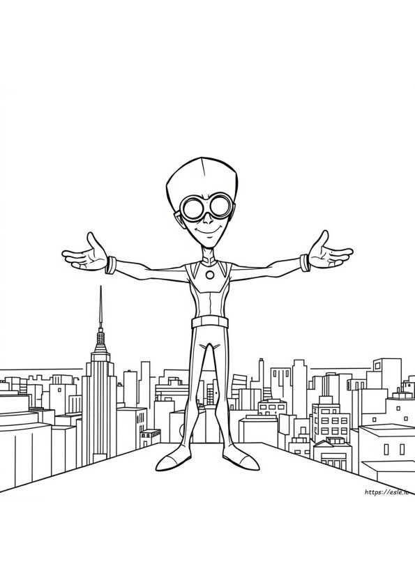 Megamind Mewarnai