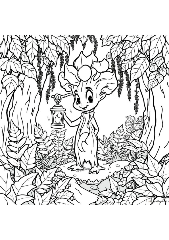 Ferngully Gambar Mewarnai