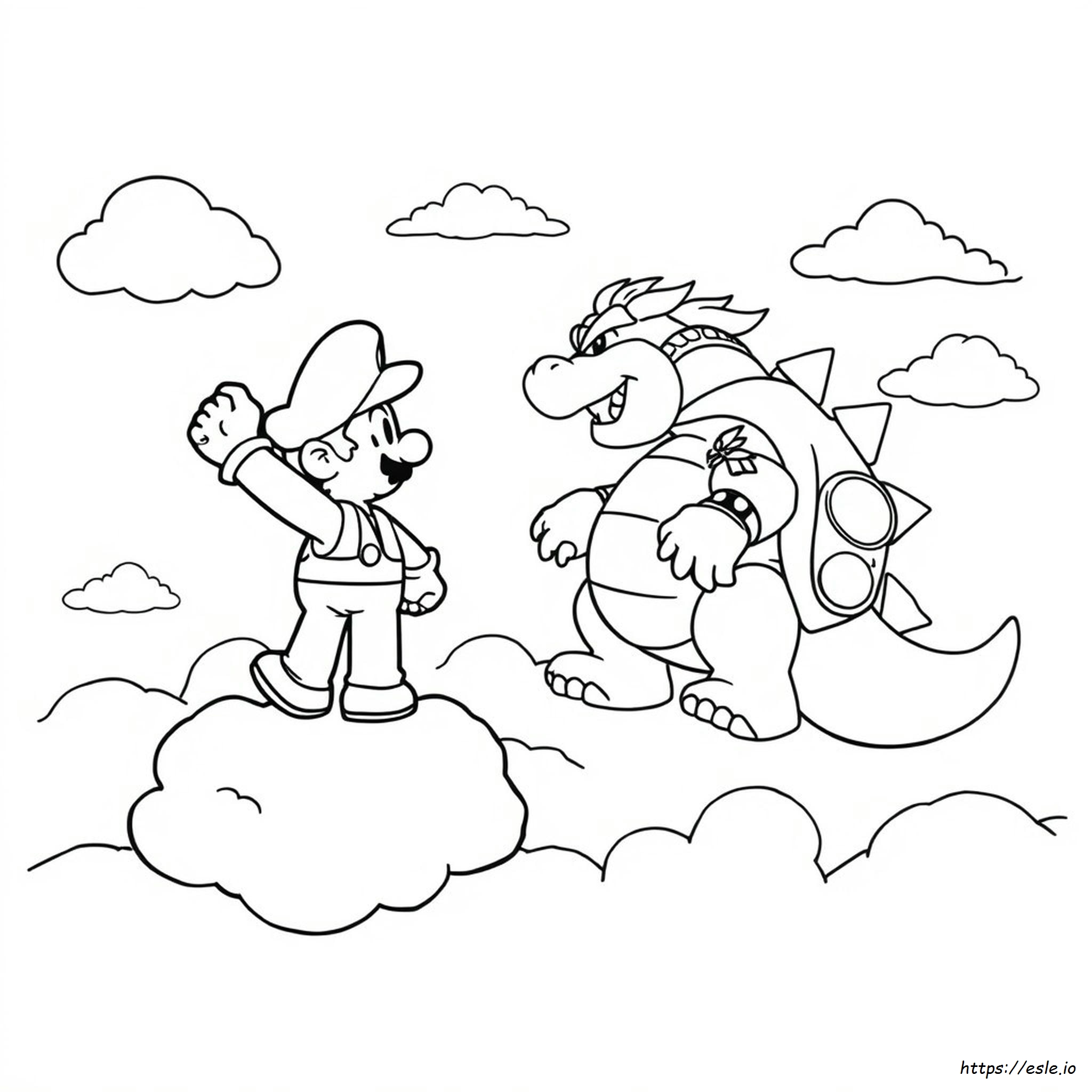 Bowser Di Mario Odyssey Da Colorare