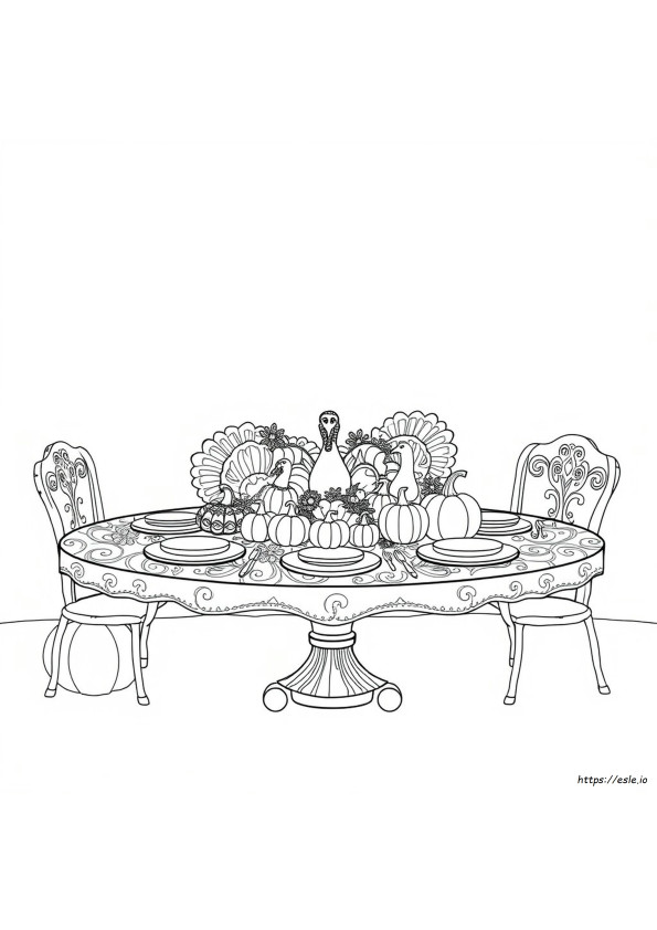 Gambar Mewarnai Hari Thanksgiving Zentangle