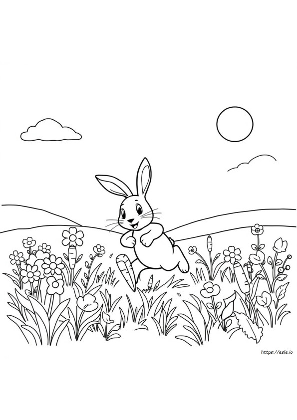Rabbid Tavşanlar Boyama Sayfası