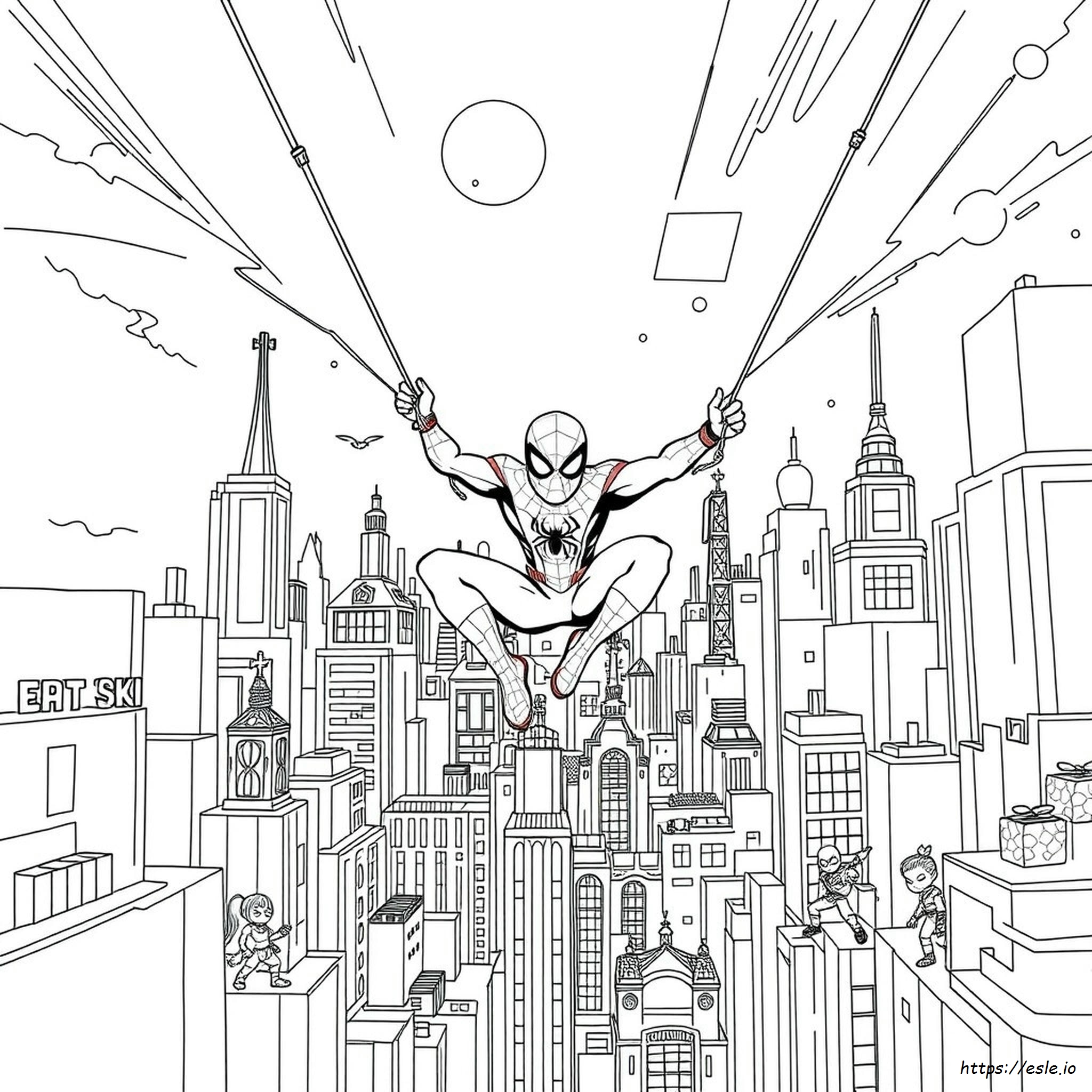 Spider-Verse Da Colorare