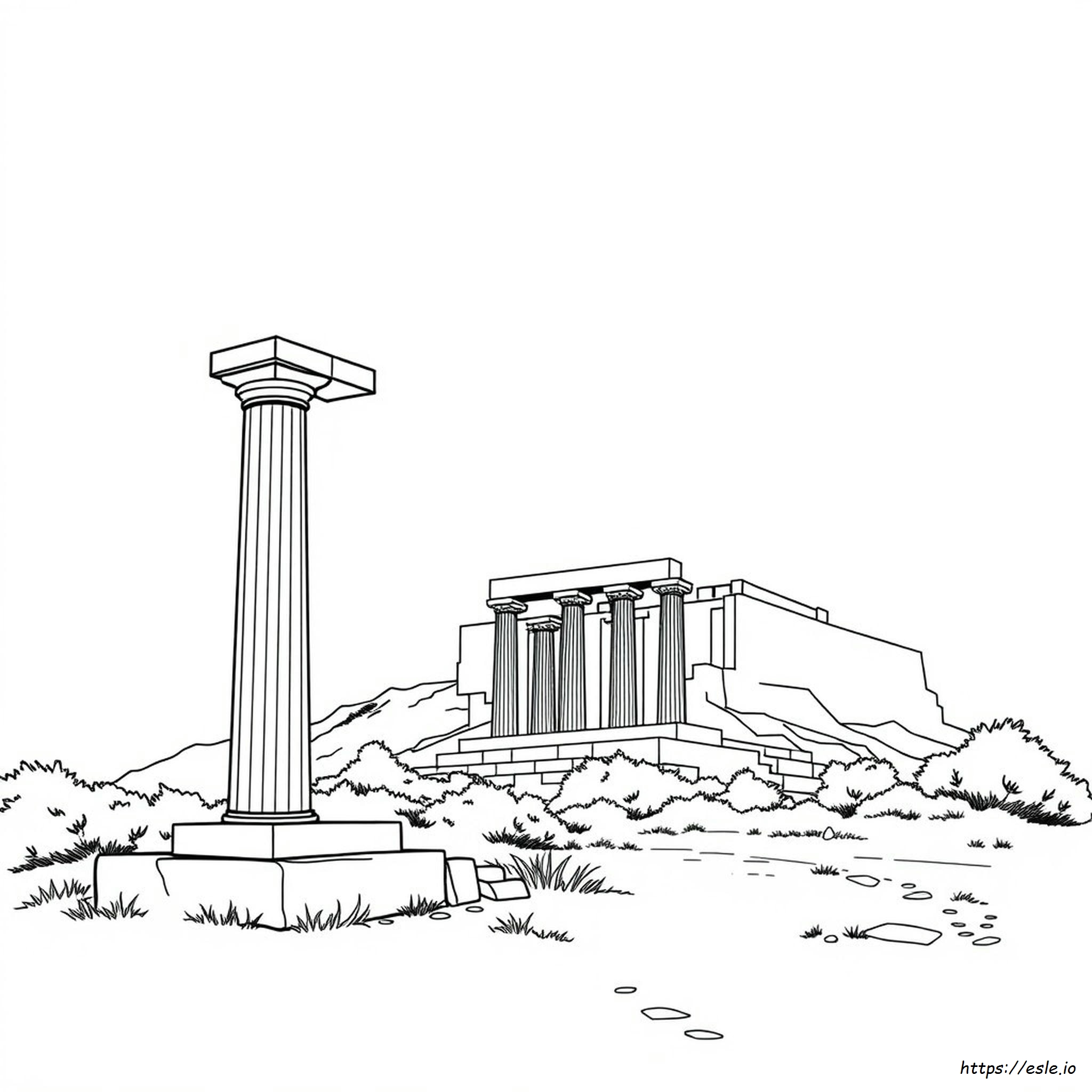 Grecia Disegni Da Colorare