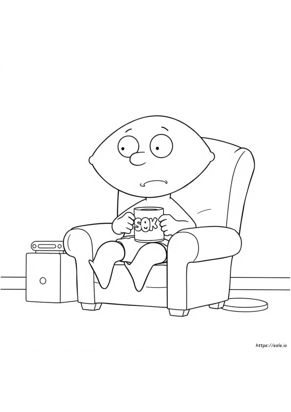 Coloring Pages Of Stewie From Family Guy