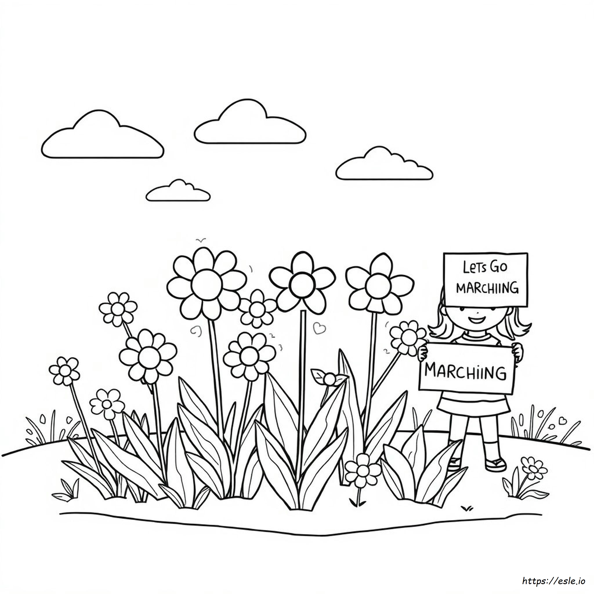 March Coloring Pages For Preschoolers