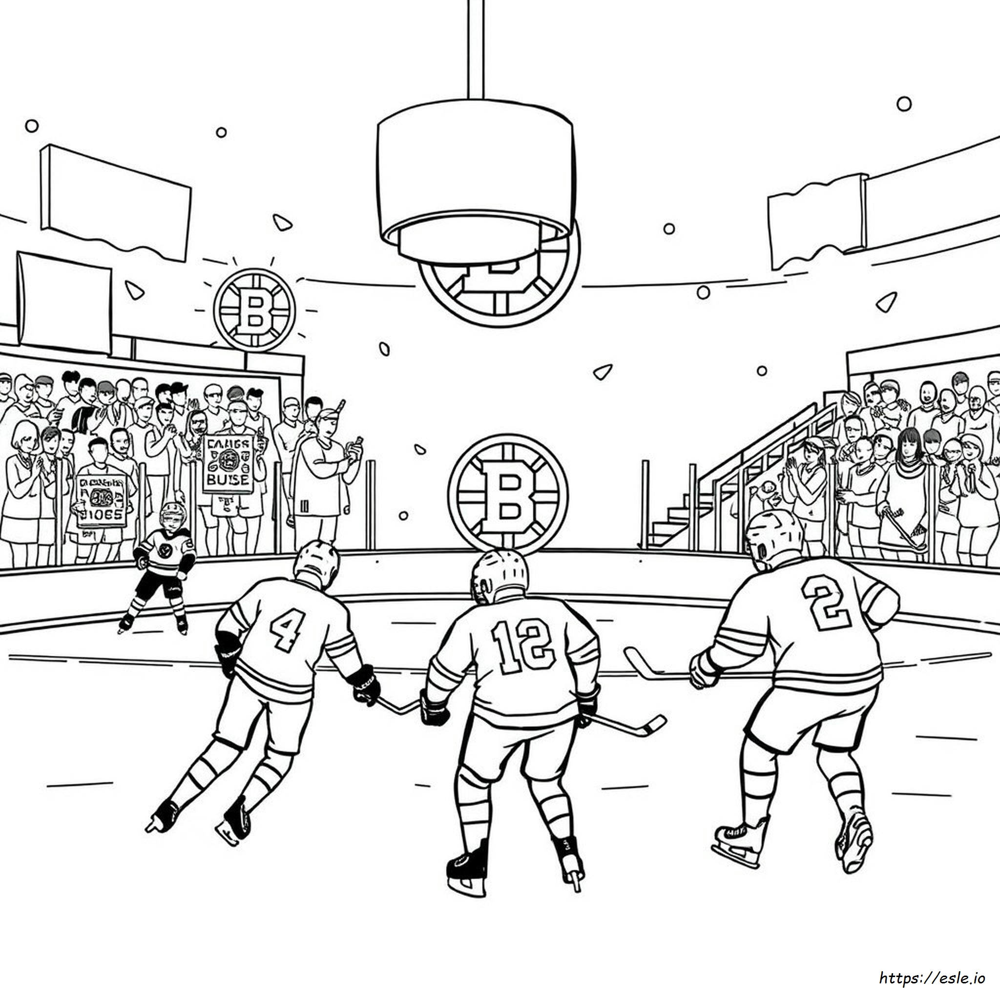 Disegni Da Colorare Dei Bruins Da Stampare