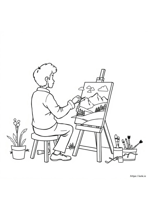 Gambar Mewarnai Artistik Untuk Dewasa