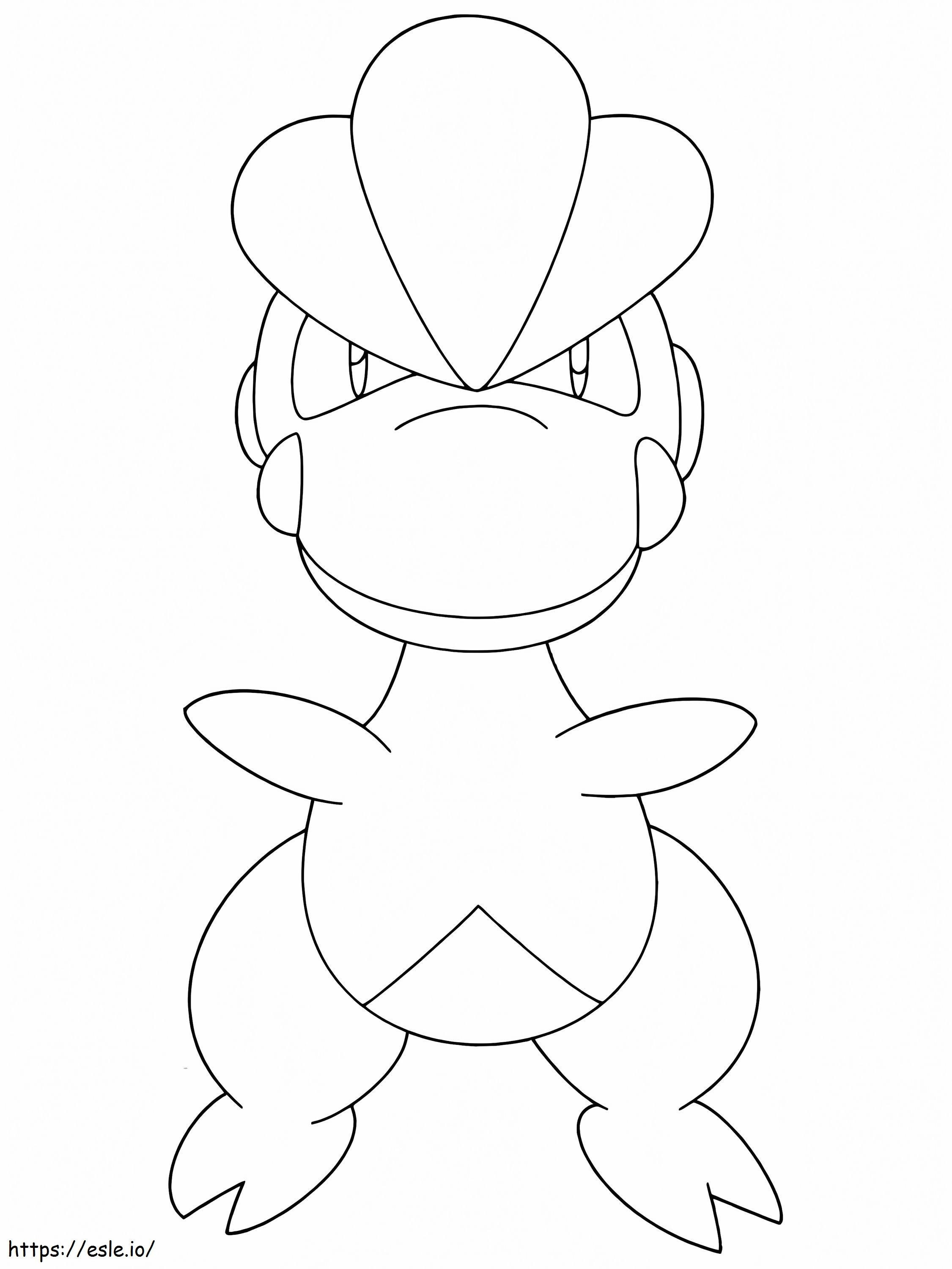 Printable Bagon Pokemon coloring page