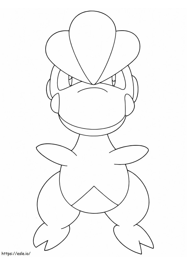 Printable Bagon Pokemon coloring page