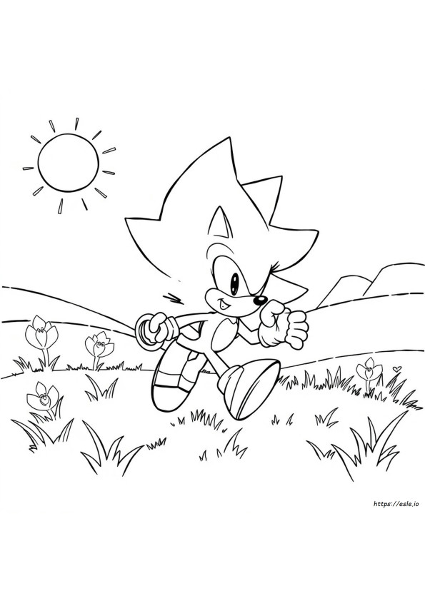 Sonic Coloring Sheets Printable