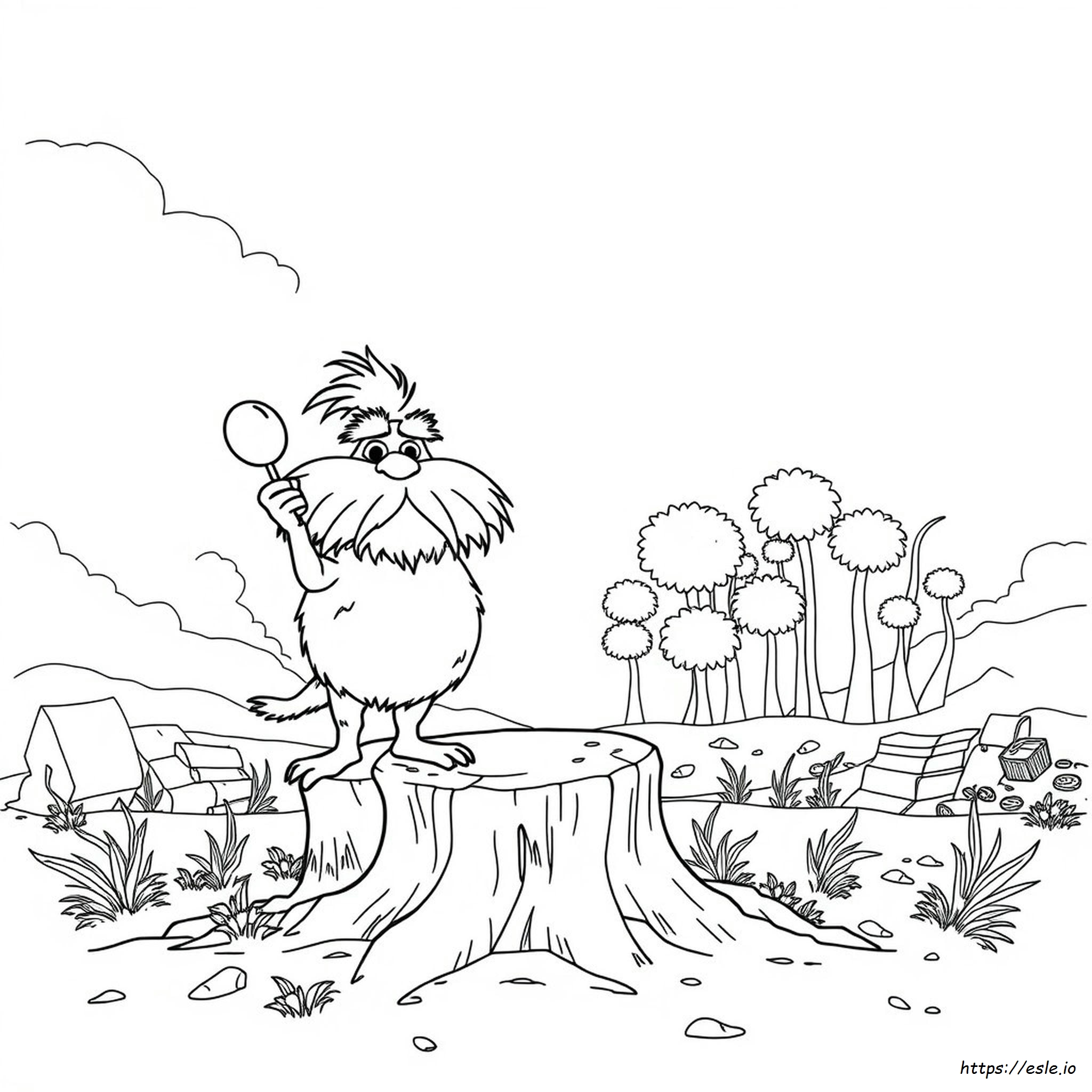 Disegni Da Colorare Del Lorax Da Stampare