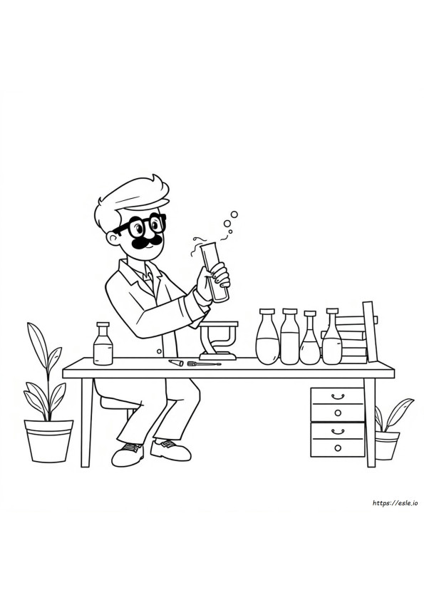 Science Coloring Pages